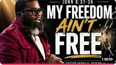 My Freedom Ain't Free sermon artwork