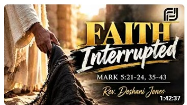 Faith Interrupted sermon artwork