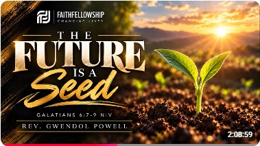 The Future Is a Seed sermon artwork