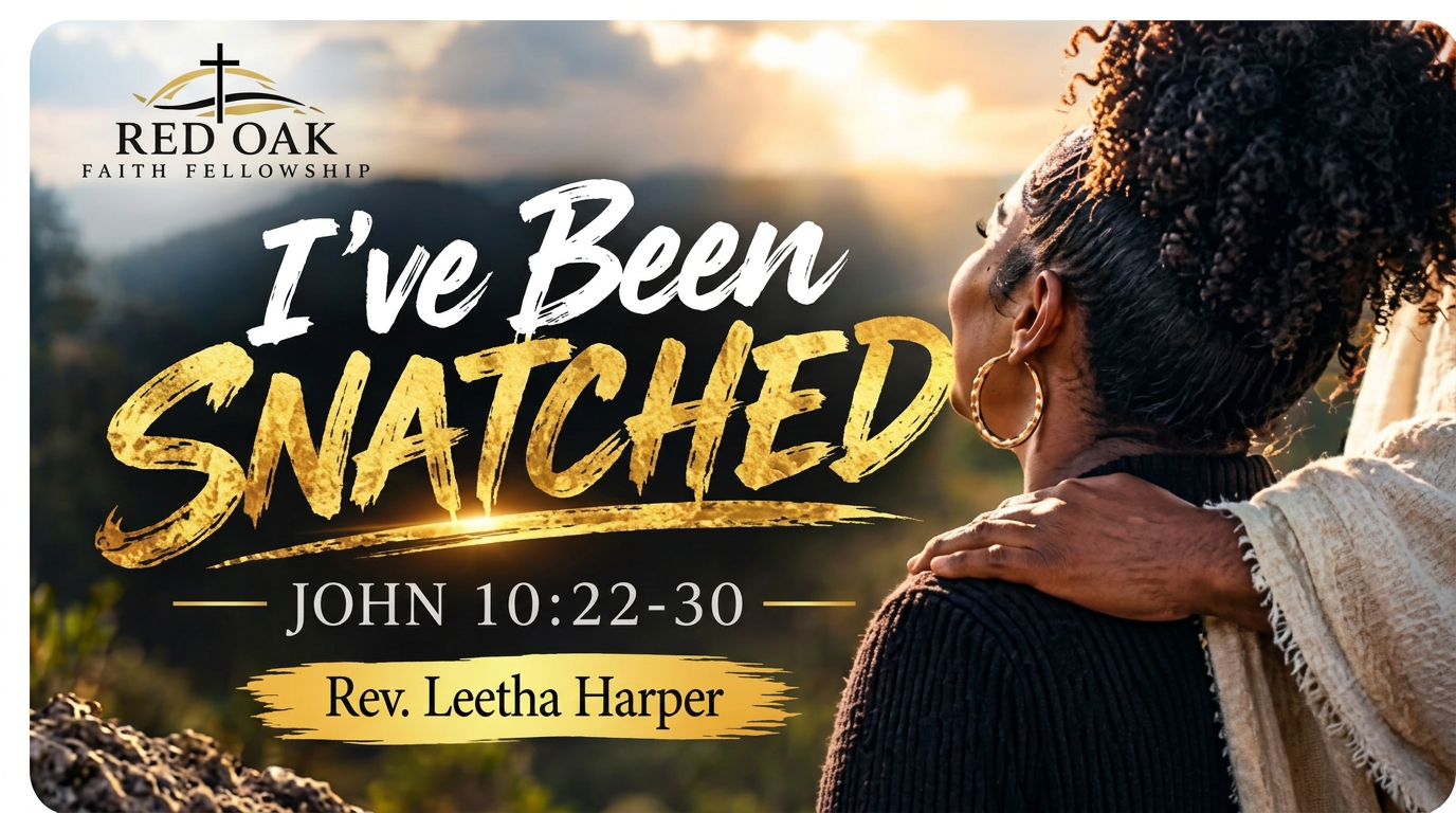 I've Been Snatched! sermon artwork
