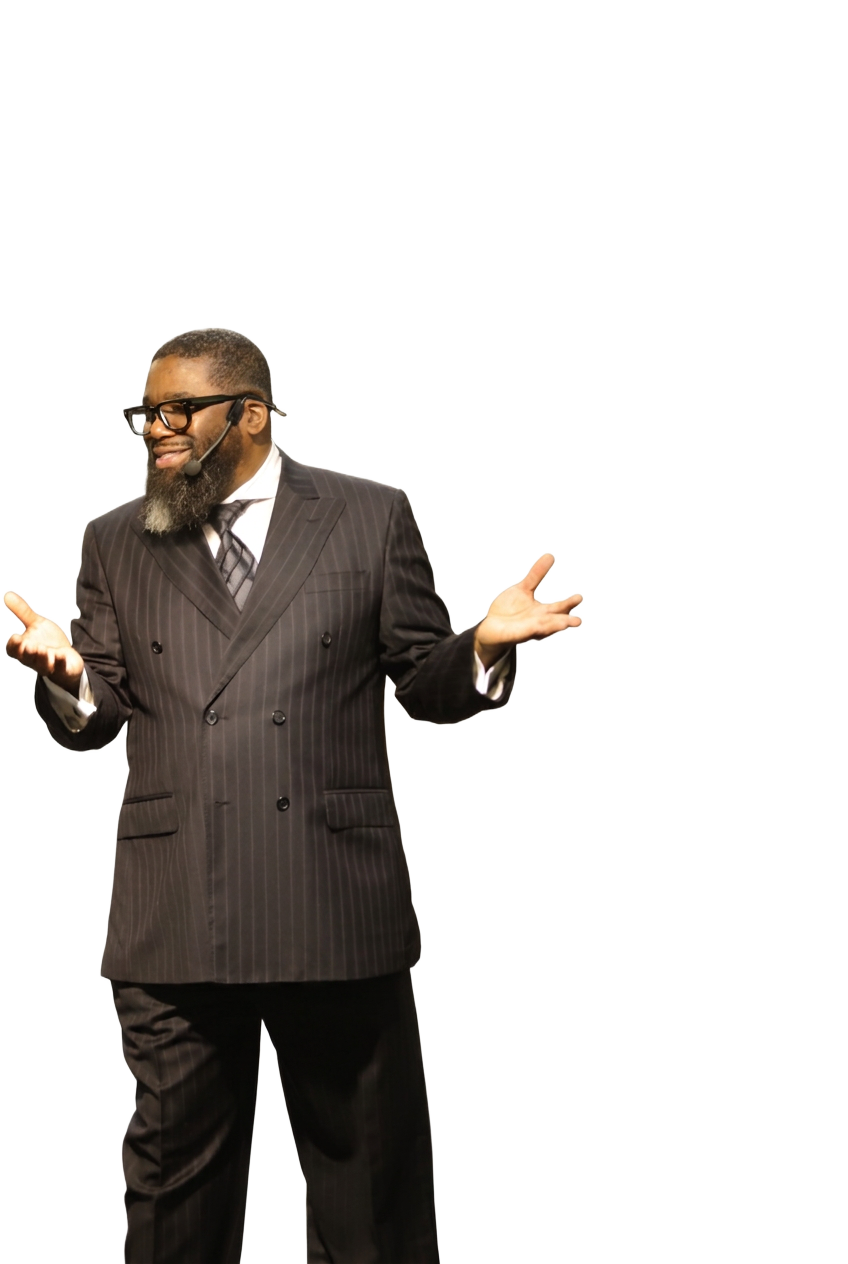 Faith Fellowship pastor delivering a message